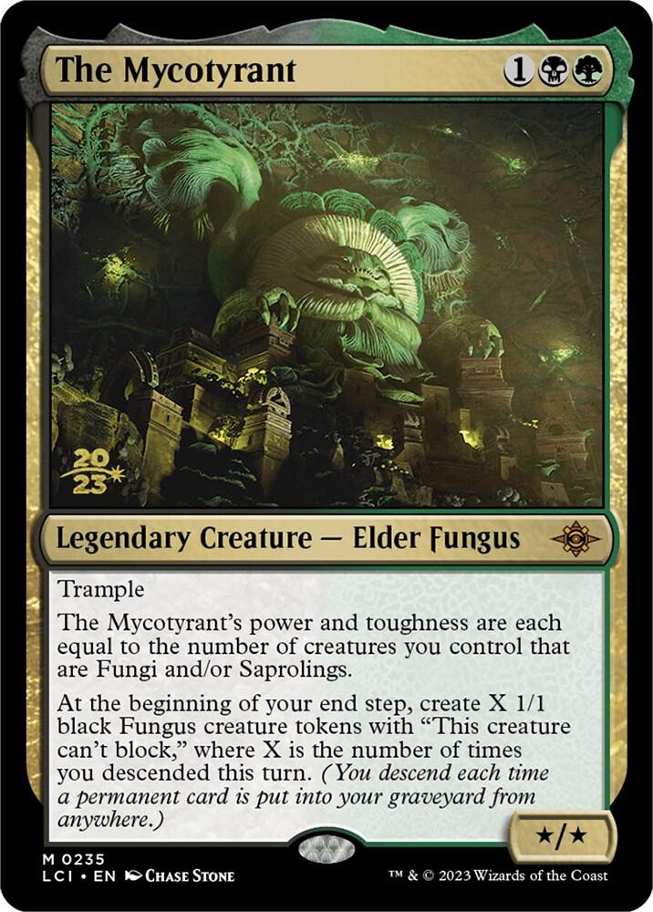 The Mycotyrant 235s/138 (Prerelease Cards)  - Foil | Good Games Cannington