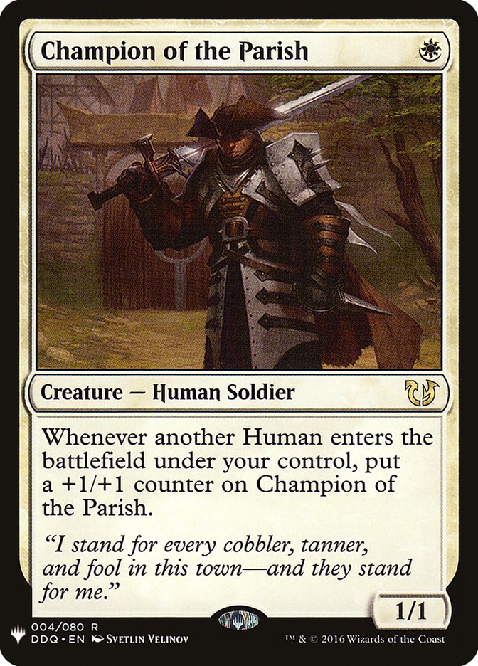 Champion of the Parish [Mystery Booster] | Good Games Cannington