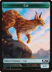 Beast // Cat (020) Double-Sided Token [Core Set 2021 Tokens] | Good Games Cannington