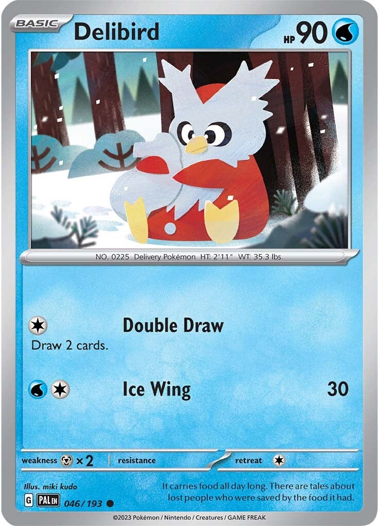 Delibird (046/193) [Scarlet & Violet: Paldea Evolved] | Good Games Cannington