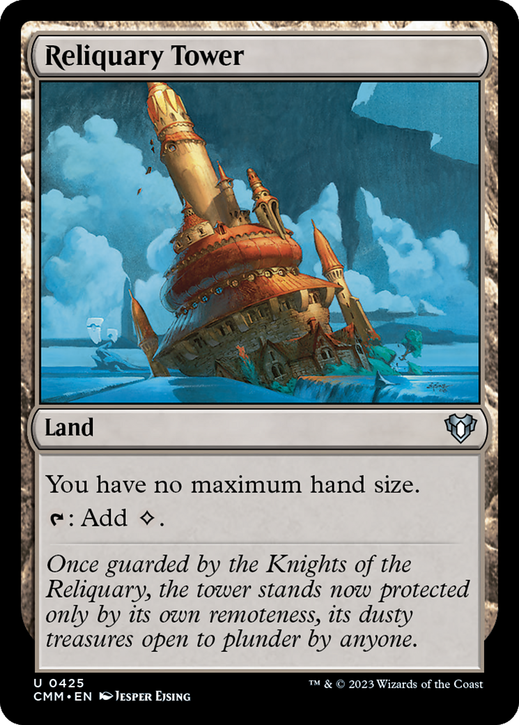 Reliquary Tower [Commander Masters] | Good Games Cannington