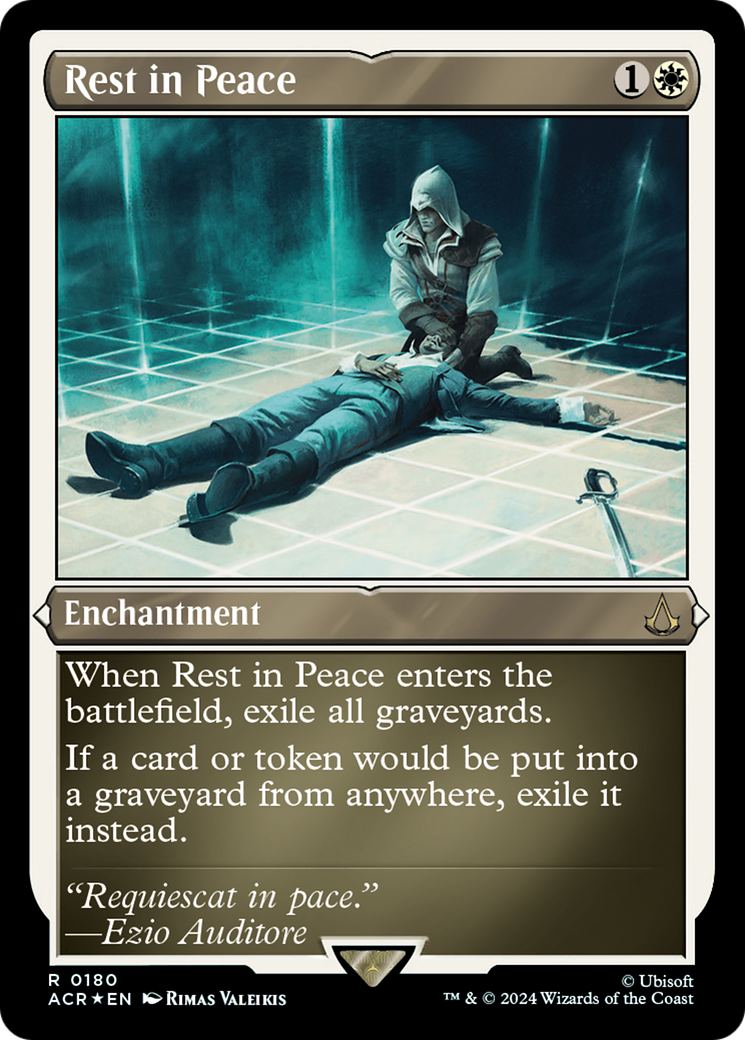 Rest in Peace (Foil Etched) [Assassin's Creed] | Good Games Cannington