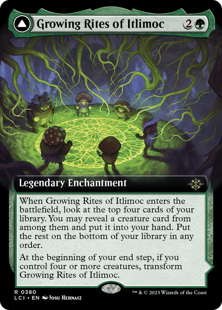 Growing Rites of Itlimoc // Itlimoc, Cradle of the Sun (Extended Art) [The Lost Caverns of Ixalan] | Good Games Cannington