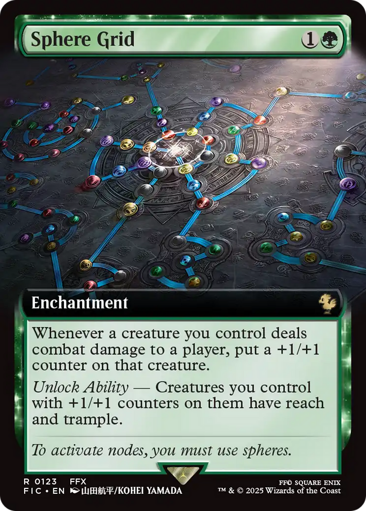 Sphere Grid (Extended Art) [FINAL FANTASY Commander] | Good Games Cannington