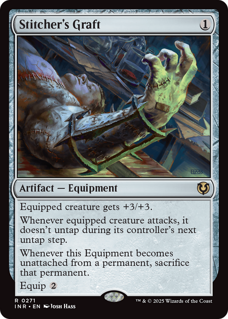 Stitcher's Graft [Innistrad Remastered] | Good Games Cannington