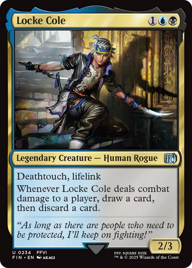 Locke Cole [FINAL FANTASY] | Good Games Cannington