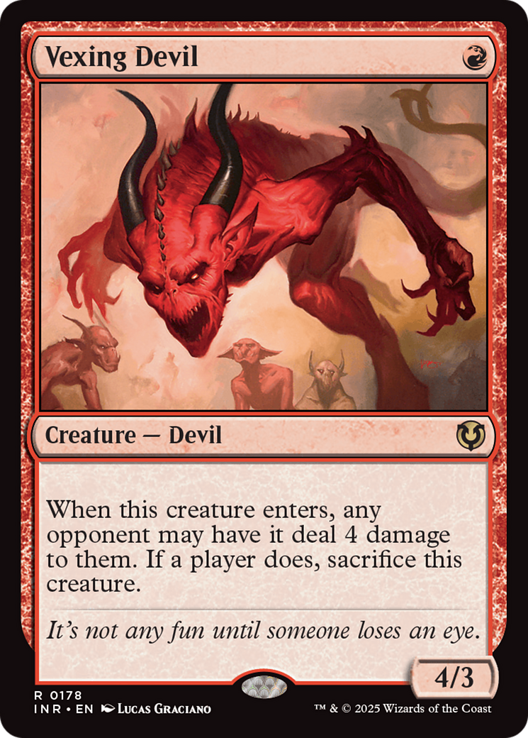 Vexing Devil [Innistrad Remastered] | Good Games Cannington