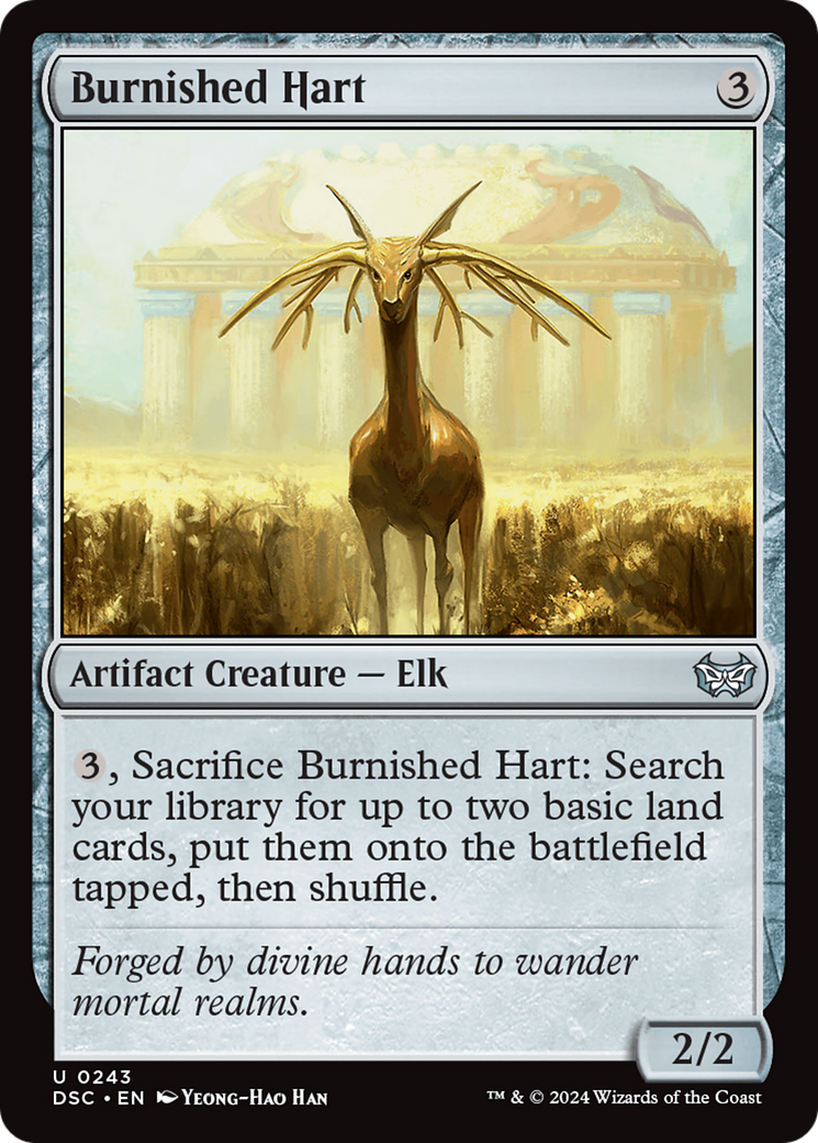 Burnished Hart [Duskmourn: House of Horror Commander] | Good Games Cannington