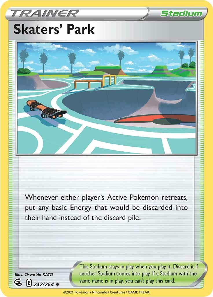 Skaters' Park (242/264) [Sword & Shield: Fusion Strike] | Good Games Cannington