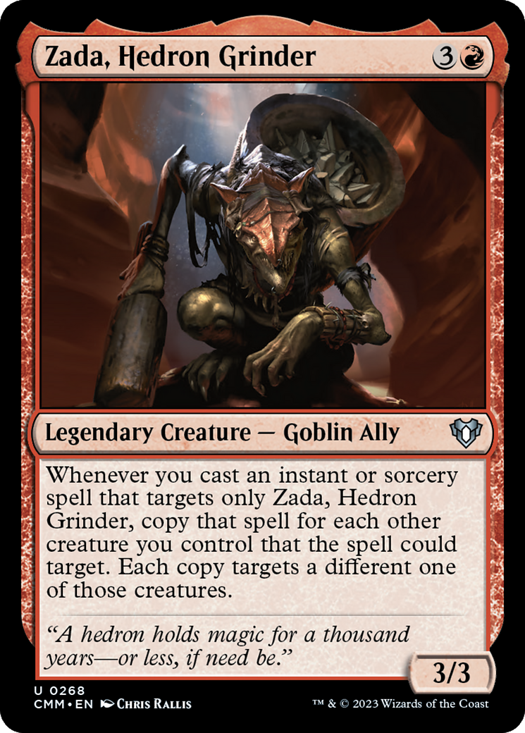 Zada, Hedron Grinder [Commander Masters] | Good Games Cannington