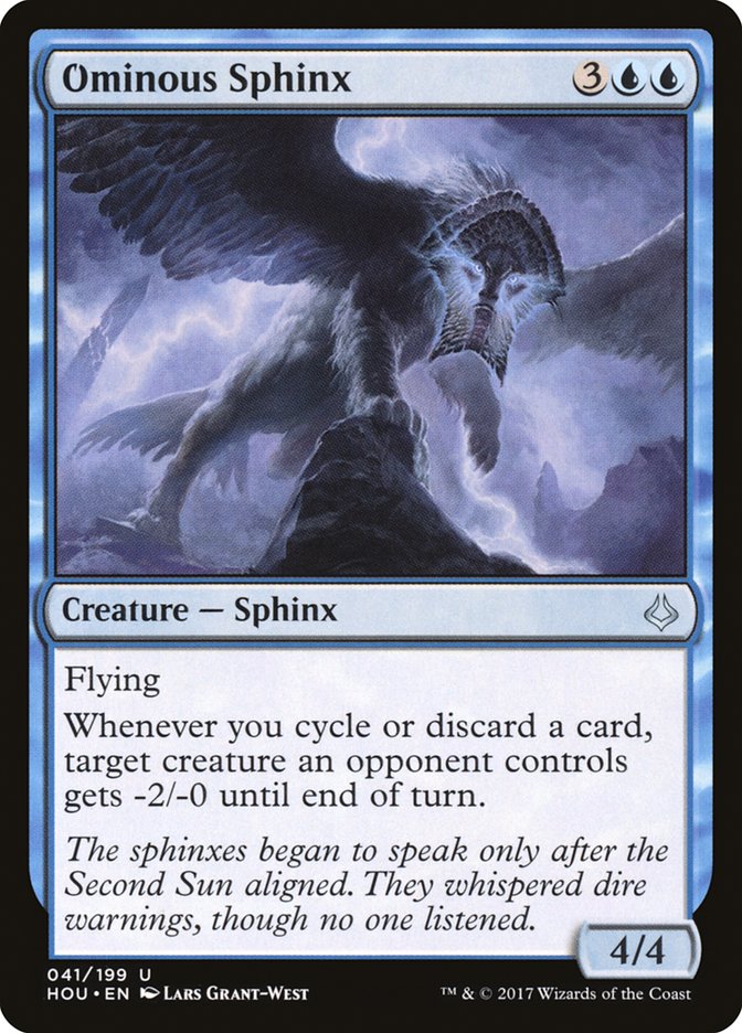 Ominous Sphinx 41/199 (Hour of Devastation)  | Good Games Cannington