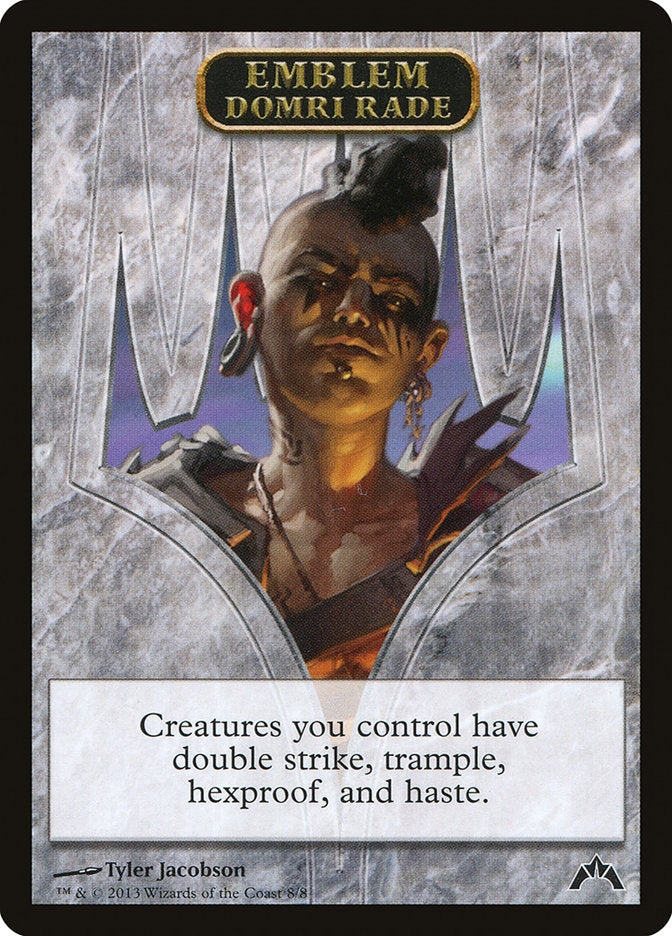 Domri Rade Emblem [Gatecrash Tokens] | Good Games Cannington