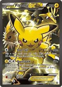Pikachu EX (XY124) (Jumbo Card) [XY: Black Star Promos] | Good Games Cannington