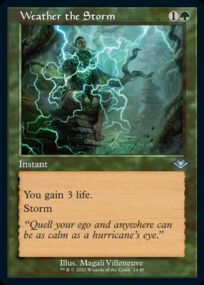 Weather the Storm (Retro Foil Etched) [Modern Horizons] | Good Games Cannington