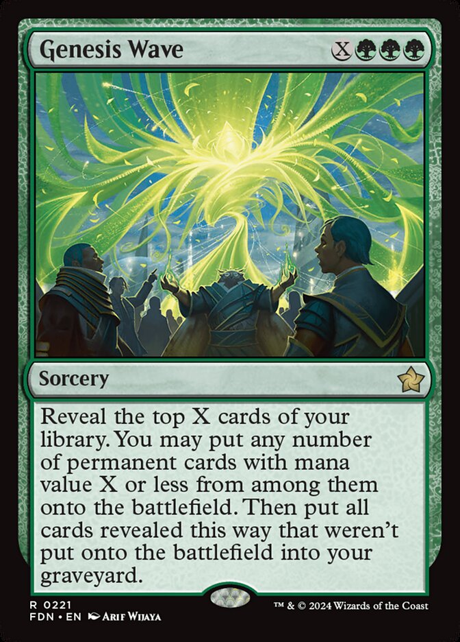 Genesis Wave 221/291 (Foundations)  - Foil | Good Games Cannington