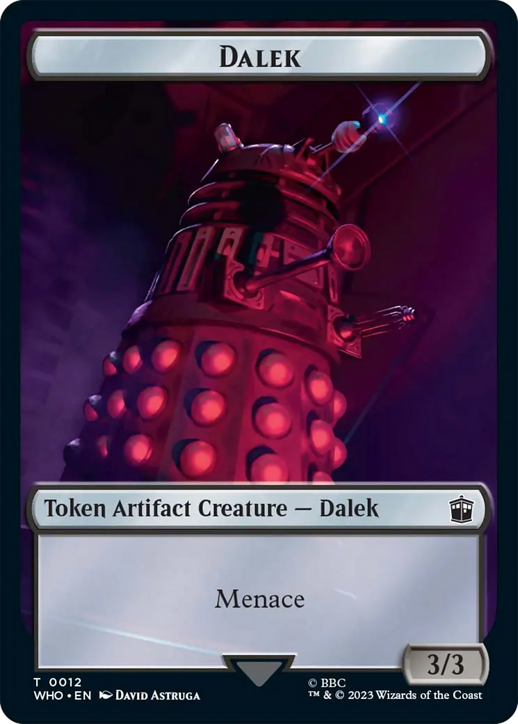 Dalek Token [Doctor Who Tokens] | Good Games Cannington
