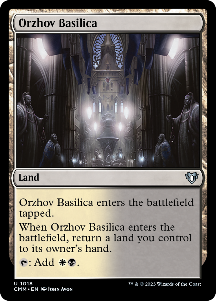 Orzhov Basilica [Commander Masters] | Good Games Cannington
