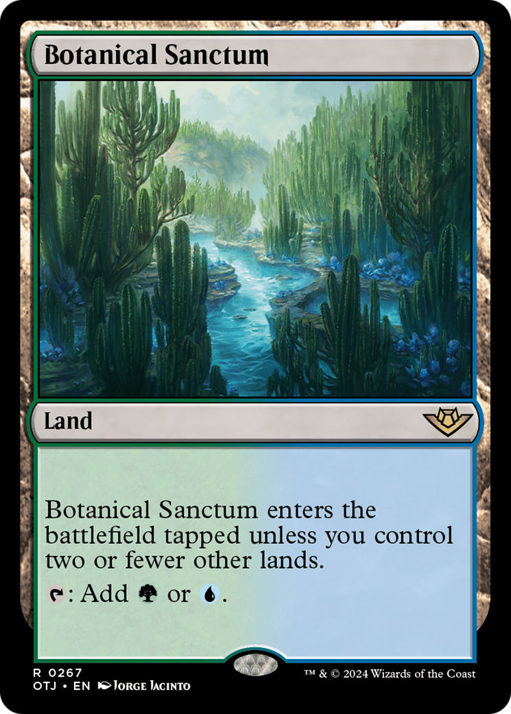 Botanical Sanctum [Outlaws of Thunder Junction] | Good Games Cannington