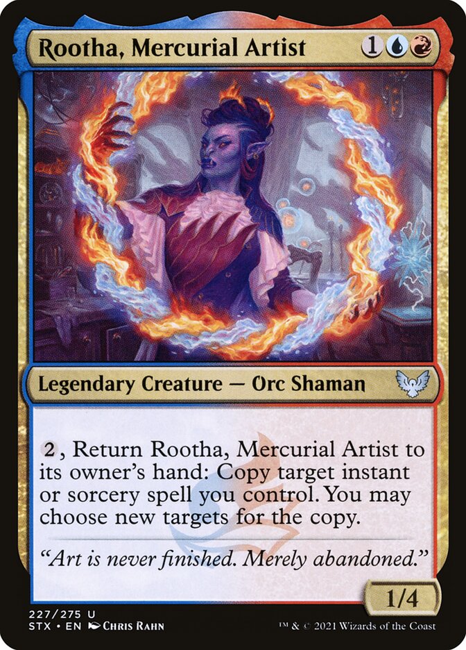 Rootha, Mercurial Artist 227/275 (Strixhaven: School of Mages)  | Good Games Cannington