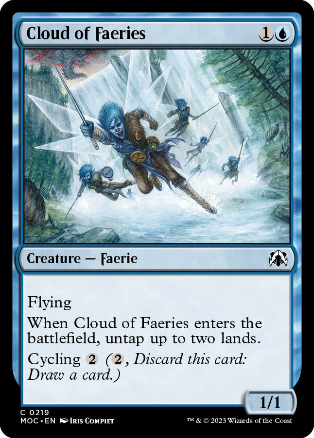 Cloud of Faeries [March of the Machine Commander] | Good Games Cannington