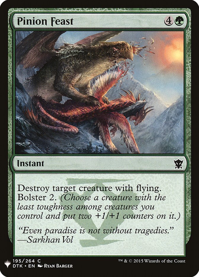 Pinion Feast [Mystery Booster] | Good Games Cannington