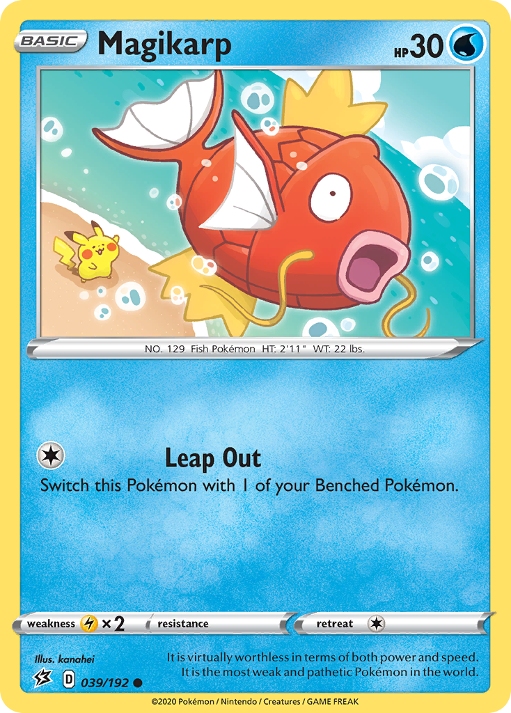 Magikarp (039/192) [Sword & Shield: Rebel Clash] | Good Games Cannington