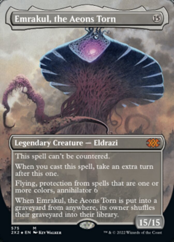 Emrakul, the Aeons Torn (Textured Foil) [Double Masters 2022] | Good Games Cannington