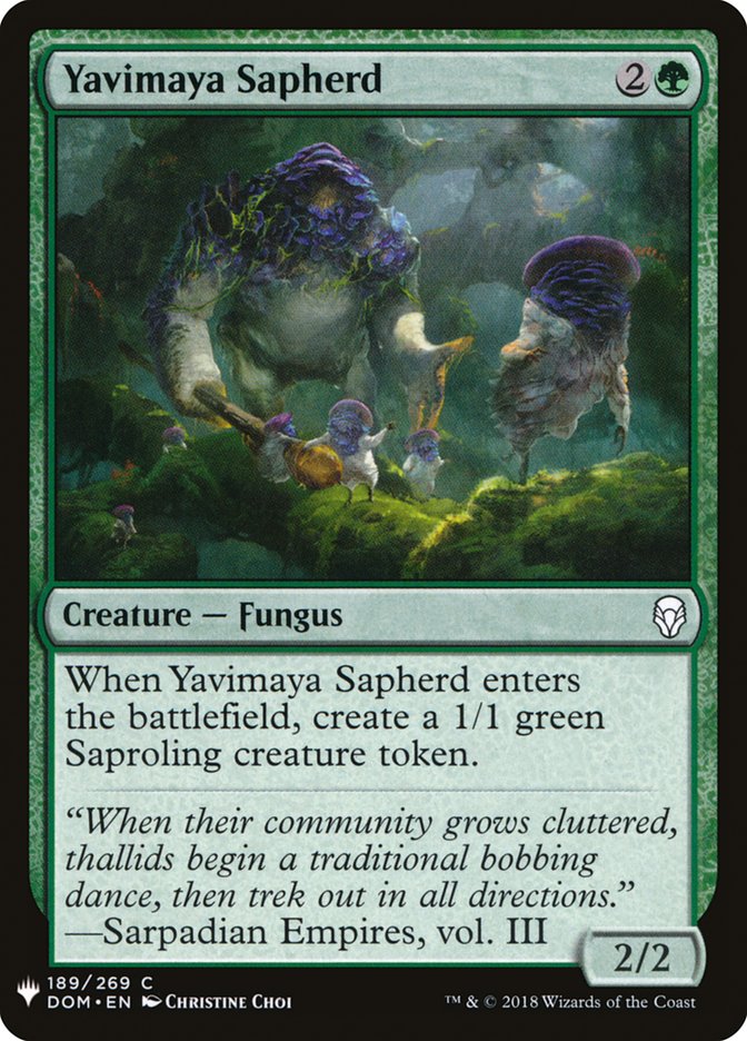 Yavimaya Sapherd [Mystery Booster] | Good Games Cannington