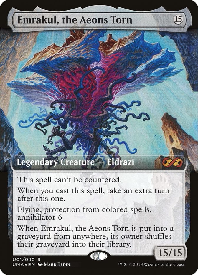 Emrakul, the Aeons Torn (Topper) [Ultimate Masters Box Topper] | Good Games Cannington