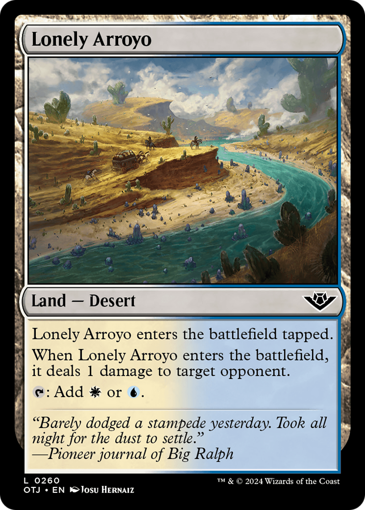 Lonely Arroyo [Outlaws of Thunder Junction] | Good Games Cannington