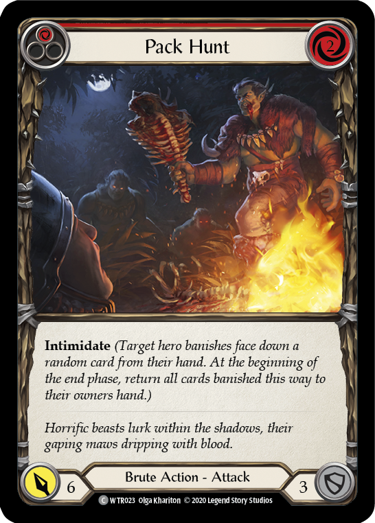 Pack Hunt (Red) [U-WTR023] (Welcome to Rathe Unlimited)  Unlimited Normal | Good Games Cannington