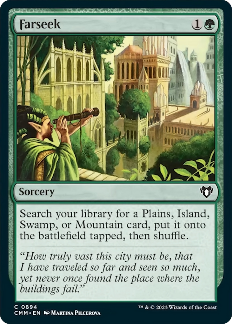 Farseek [Commander Masters] | Good Games Cannington
