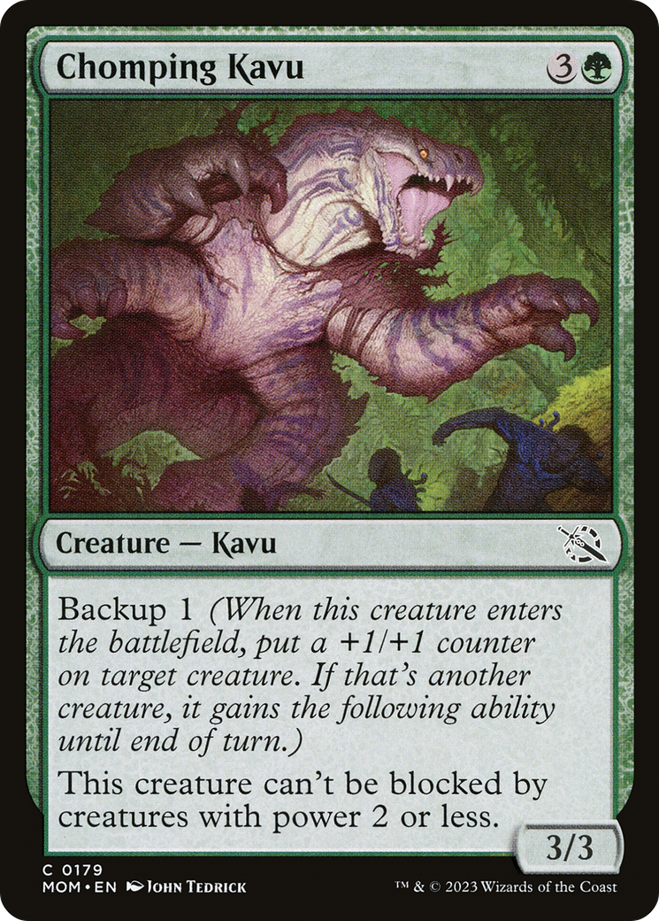 Chomping Kavu [March of the Machine] | Good Games Cannington