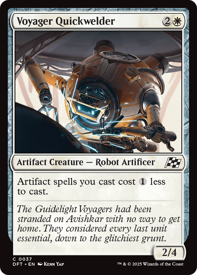 Voyager Quickwelder [Aetherdrift] | Good Games Cannington