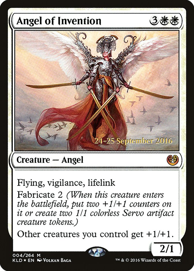 Angel of Invention [Kaladesh Prerelease Promos] | Good Games Cannington