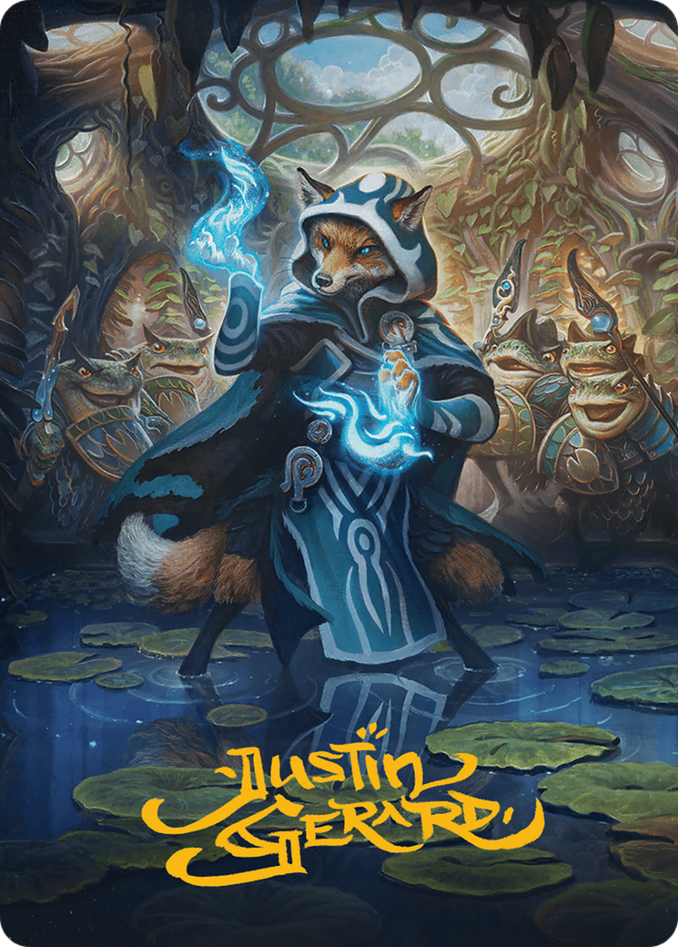 Jace, the Mind Sculptor Art Card (Gold-Stamped Signature) [Bloomburrow Art Series] | Good Games Cannington