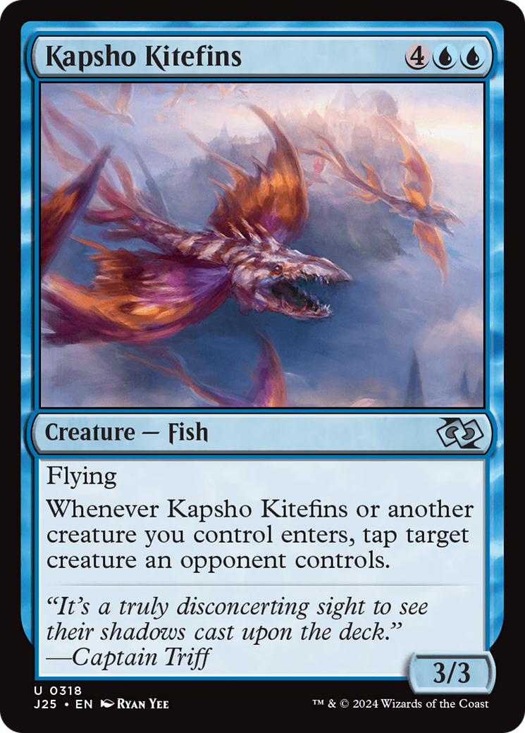 Kapsho Kitefins [Foundations Jumpstart] | Good Games Cannington