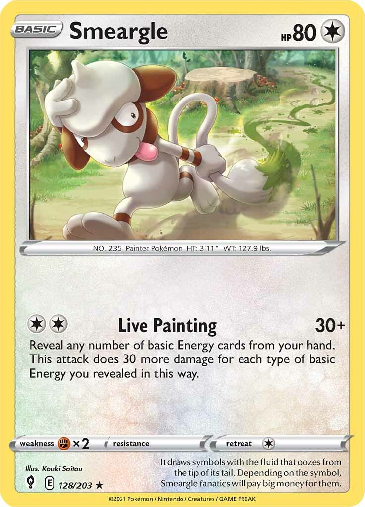 Smeargle (128/203) [Sword & Shield: Evolving Skies] | Good Games Cannington
