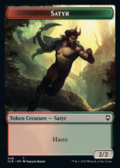 Satyr // Beast Double-Sided Token [Commander Legends: Battle for Baldur's Gate Tokens] | Good Games Cannington