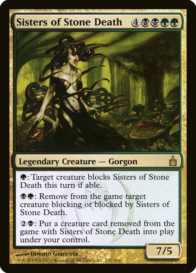 Sisters of Stone Death 231/306 (Ravnica: City of Guilds)  | Good Games Cannington