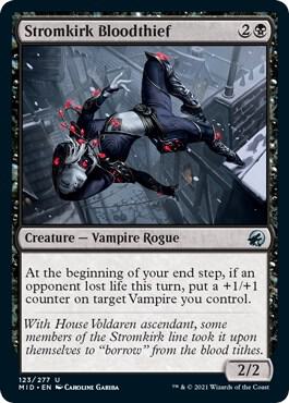 Stromkirk Bloodthief 123/277 (Innistrad: Midnight Hunt)  | Good Games Cannington