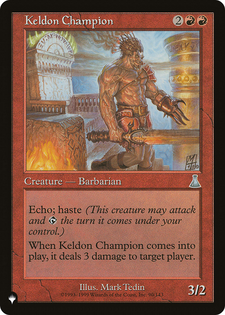 Keldon Champion [The List] | Good Games Cannington