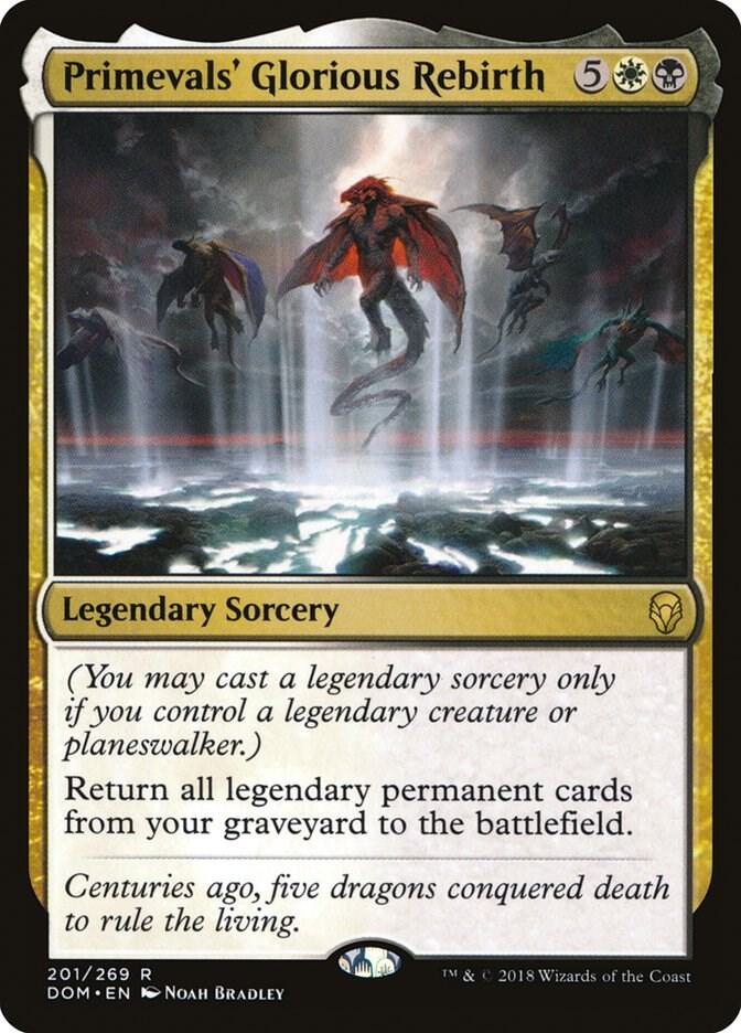 Primeval's Glorious Rebirth 201 (Dominaria)  | Good Games Cannington