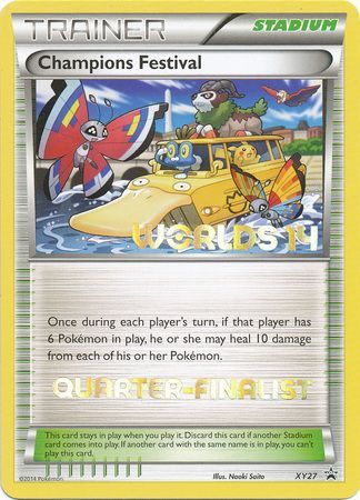 Champions Festival (XY27) (2014 Quarter Finalist) [XY: Black Star Promos] | Good Games Cannington