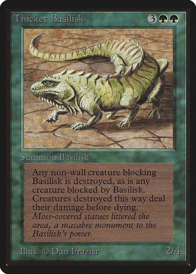 Thicket Basilisk [Beta Edition] | Good Games Cannington