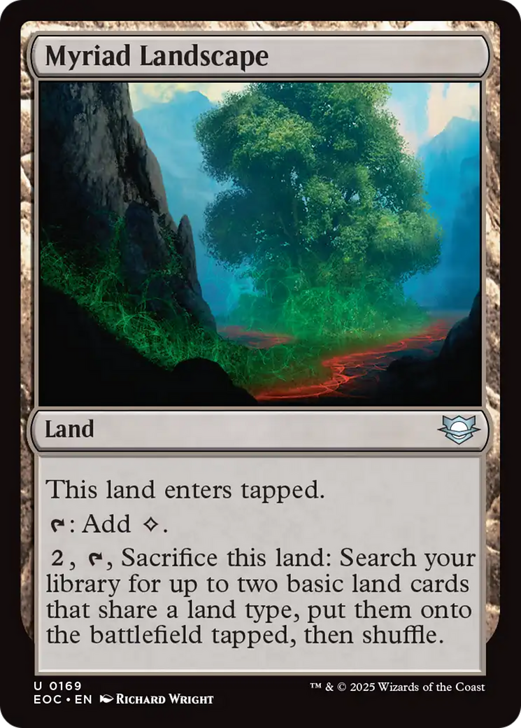 Myriad Landscape [Edge of Eternities Commander] | Good Games Cannington