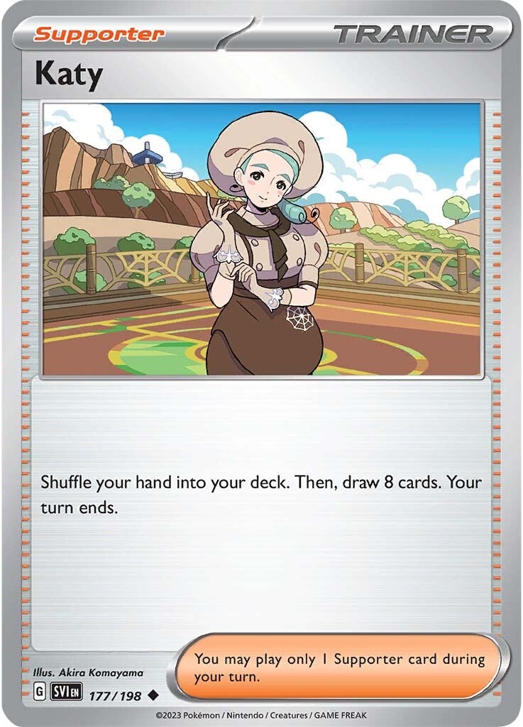 Katy (177/198) [Scarlet & Violet: Base Set] | Good Games Cannington