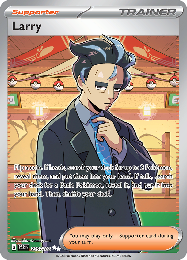 Larry (235/182) [Scarlet & Violet: Paradox Rift] | Good Games Cannington