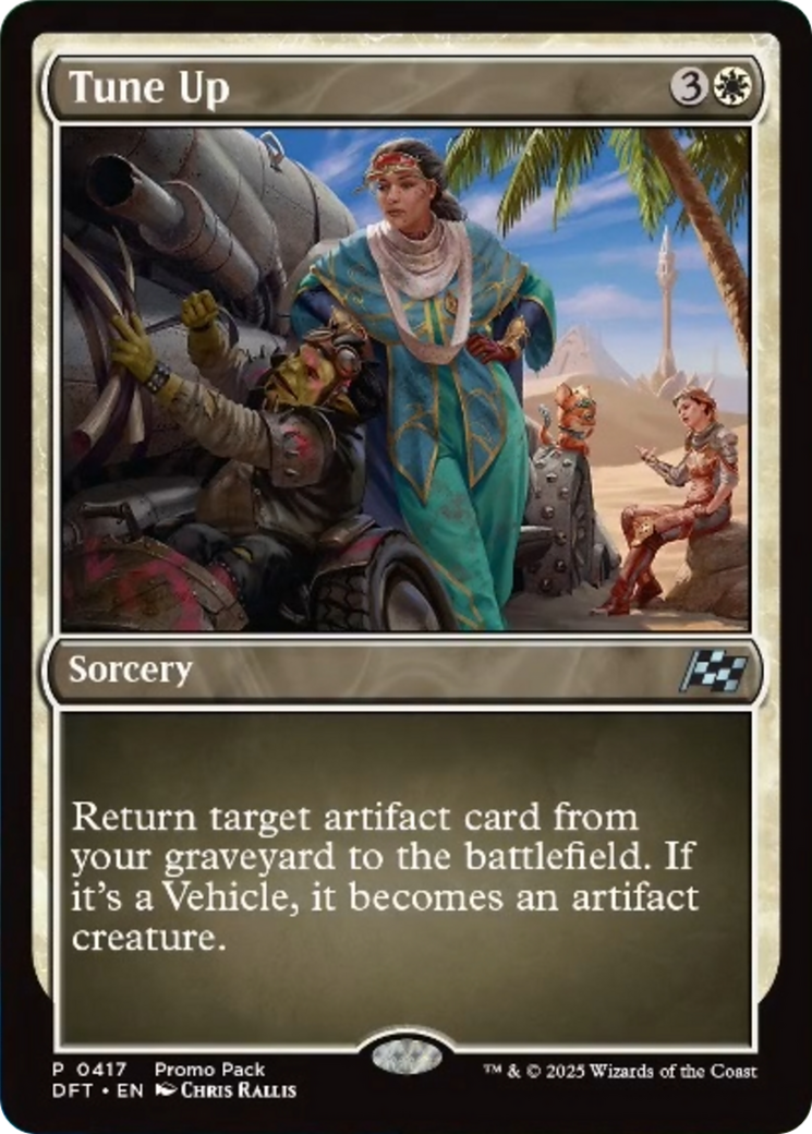 Tune Up (Promo Pack) [Aetherdrift Promos] | Good Games Cannington