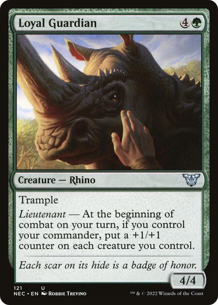 Loyal Guardian 121/38 (Commander: Kamigawa: Neon Dynasty)  | Good Games Cannington